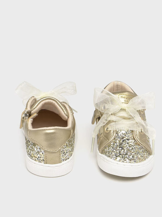 Kids Sneakers Gold
