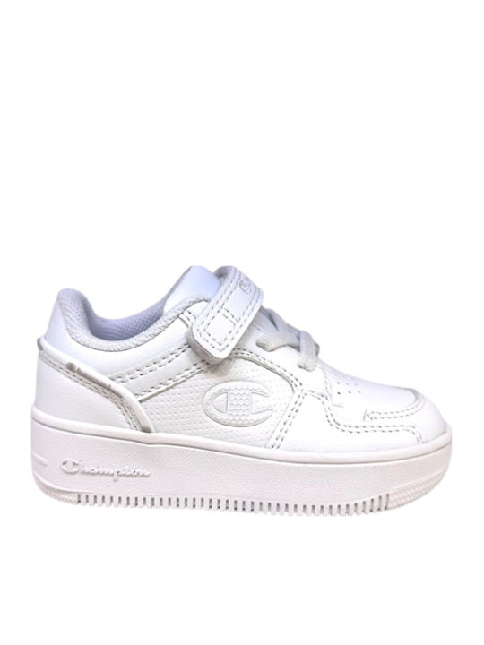 Παιδικά Sneakers με Σκρατς Λευκά