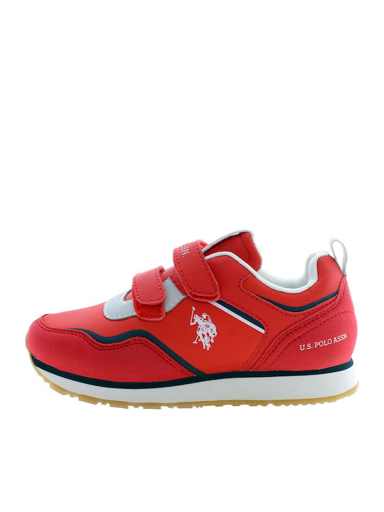 Παιδικά Sneakers με Σκρατς Κόκκινα