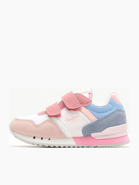 London Kids Sneakers with Scratch Multicolour