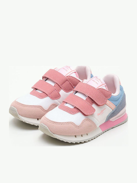 London Kids Sneakers with Scratch Multicolour