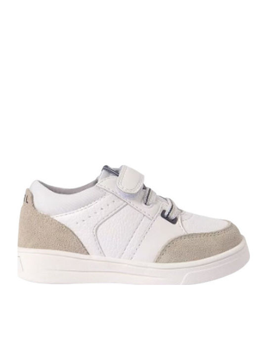 Παιδικά Sneakers με Σκρατς Λευκά