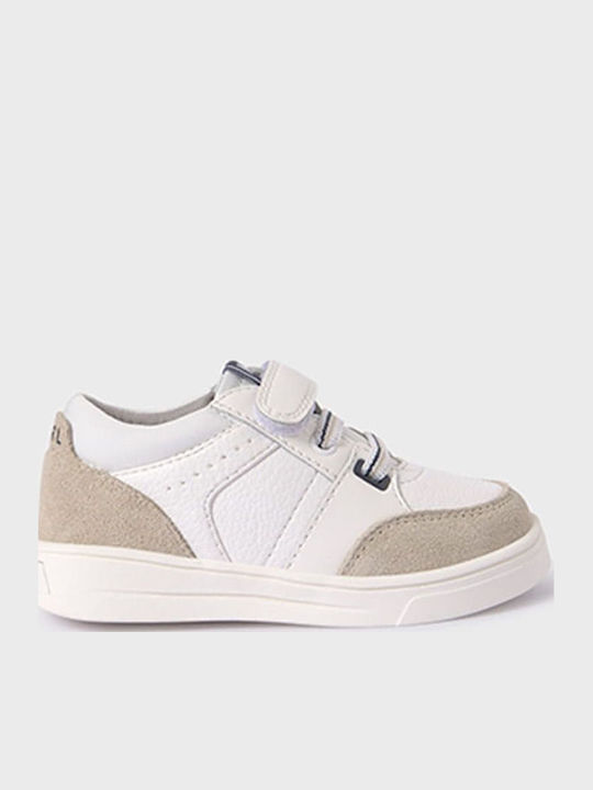 Παιδικά Sneakers με Σκρατς Λευκά