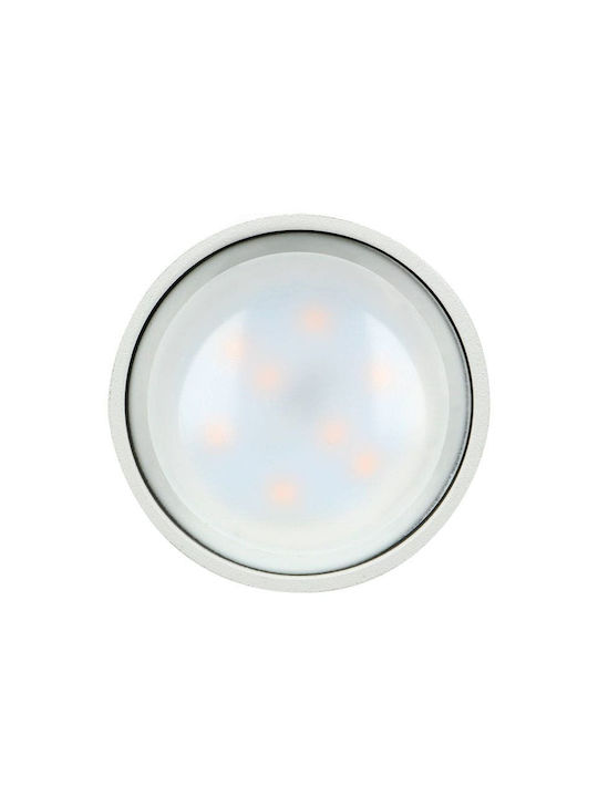 Redled Single Spot with Socket GU10 in White Color