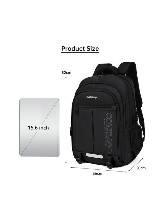 Backpack Αδιάβροχο 39lt Μαύρο