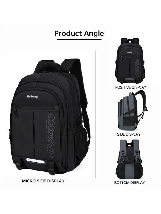 Backpack Αδιάβροχο 39lt Μαύρο