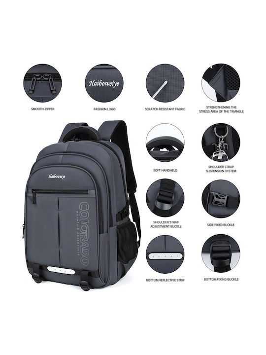 Backpack Αδιάβροχο 39lt Γκρι