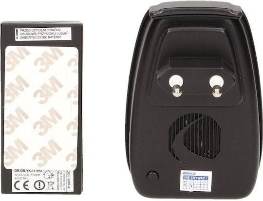 Redled Wireless Sonerie ușă Black