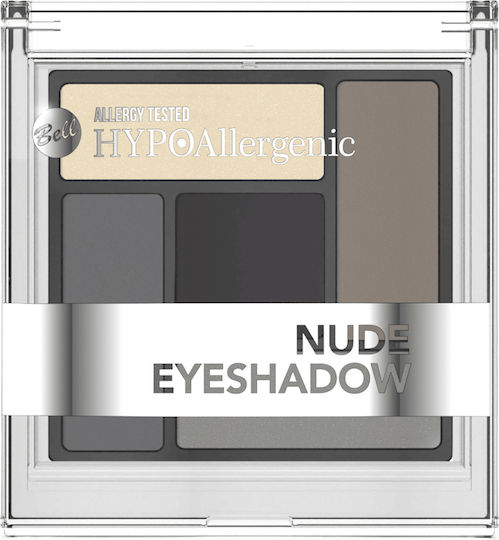 Bell Hypoallergenic Eye Shadows Palette Matte in Pressed Powder Form 02 Nude 5g