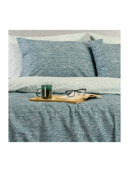 Melinen Сет Чаршафи 235x270см. Rafaelo Петрол 4бр