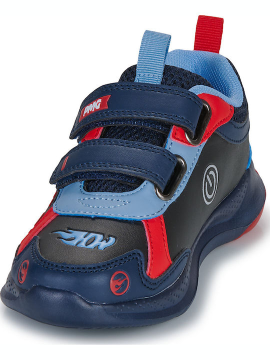 Kids Sneakers with Scratch & Lights Blue
