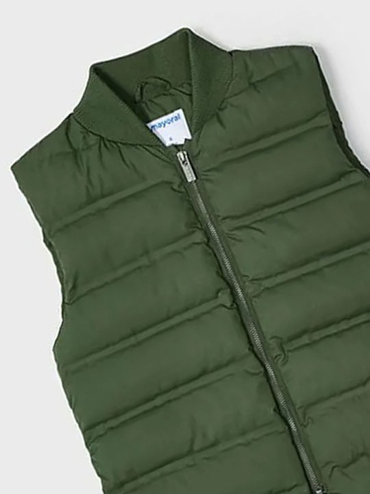 Kinder Freizeitjacke Ärmellos Green