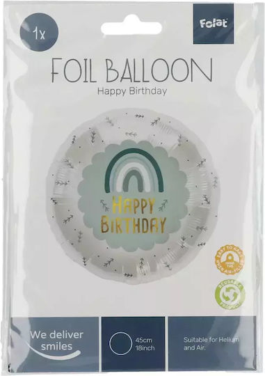 Luftballon Folie Blau 45cm