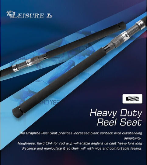 Noeby Καλάμι Ψαρέματος για Heavy Spinning / Spinning / Shore Jigging 2.75m 70gr