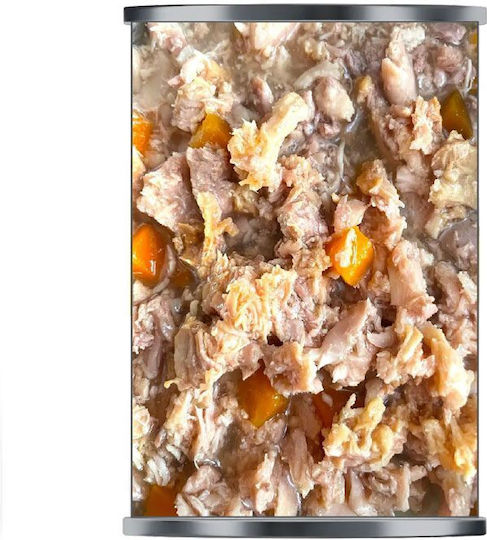 Fresh Farm Wet Food Dogs with Chicken, Pumpkin, Meat and Vegetables 400gr
