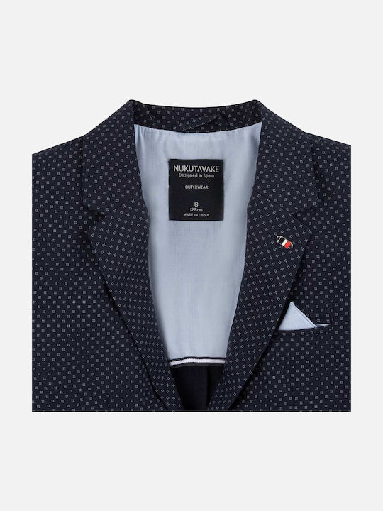 Kids' Blazer Short Navy Blue