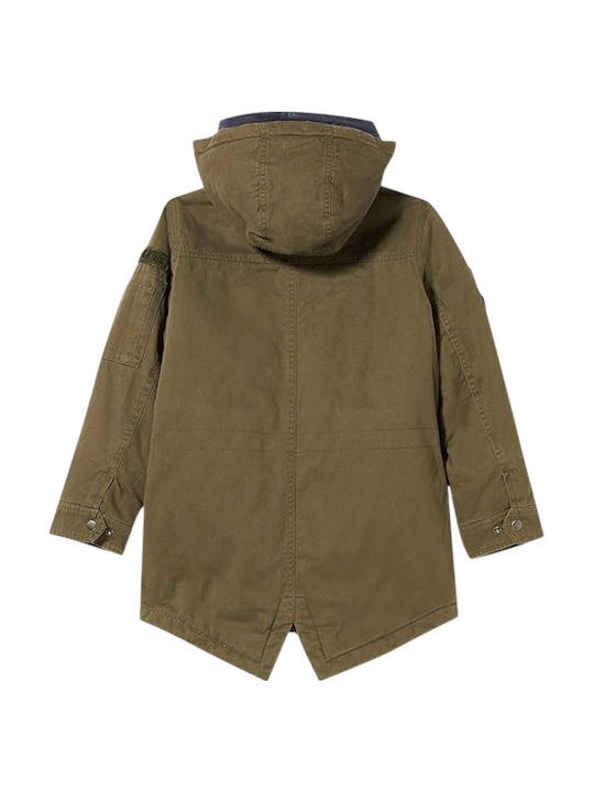 FRAZIER Kinder Mäntel & Jacken Parka Kurz mit Kapuze Grün