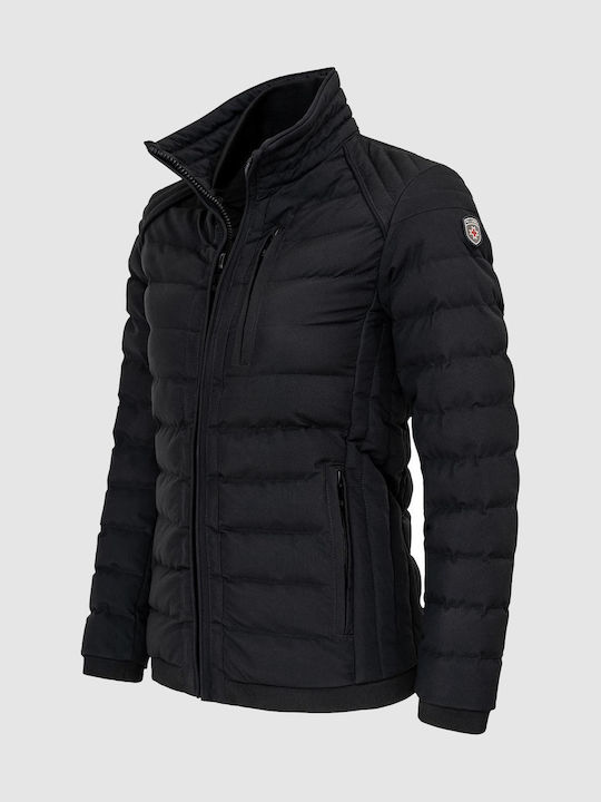 Kids' Quilted Jacket Short Black