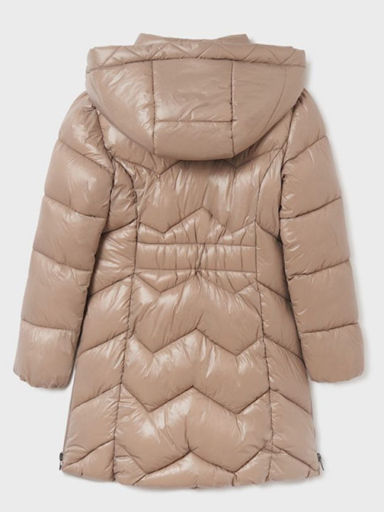 Ecofriends Kids Parka Long Hooded Brown