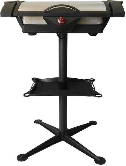 Serton DF With Legs Electric Grill Grill 2000W with Lid and Adjustable Thermostat 37.5cmx24cmcm