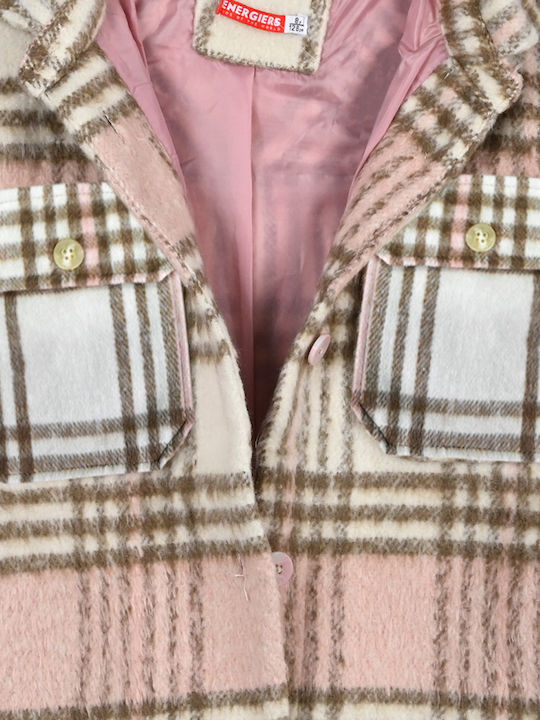 Kids' Casual Jacket Short with Hood Multicolour
