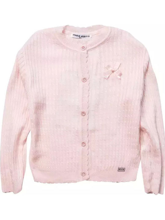 Cardigan pentru copii Roz