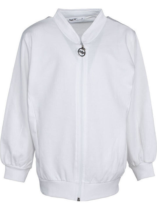 Kids Cardigan White