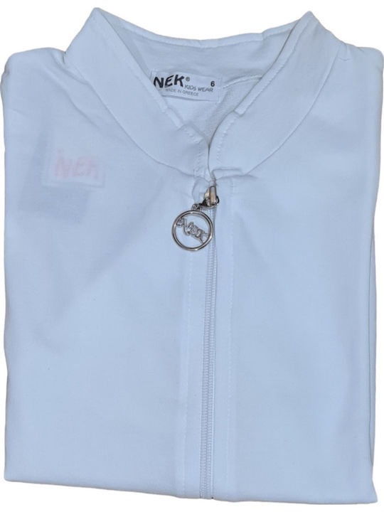 Kids Cardigan White