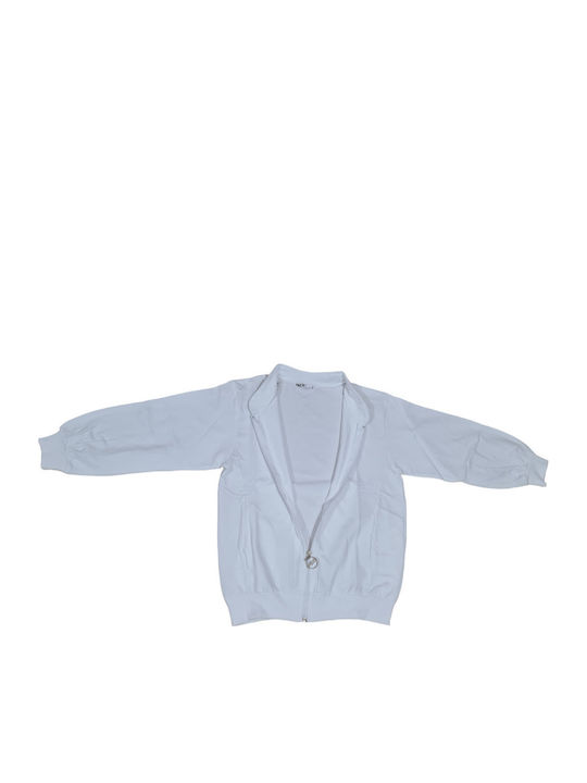 Kids Cardigan White