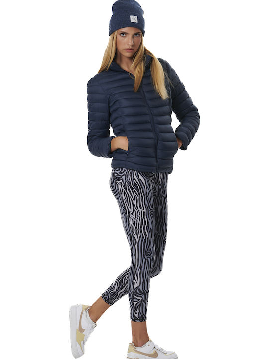 Women's Jacket for Winter Navy Blue