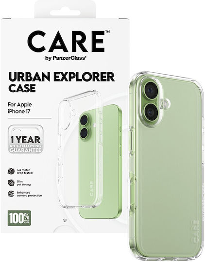 Care By Panzerglass Flagship Case Transparent Urban Explorer W Clear Frame Iphone 17