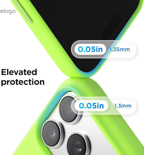 Elago Back Cover Silicone Green (iPhone 17 Pro Max)