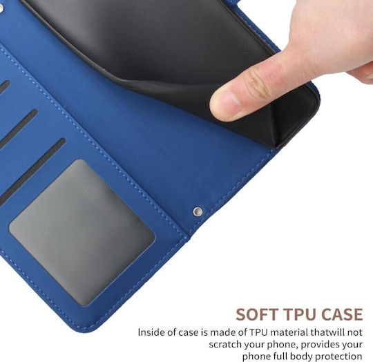 Butterfly Brieftasche Blau (TCL 605 4G / TCL 60 SE 4G)