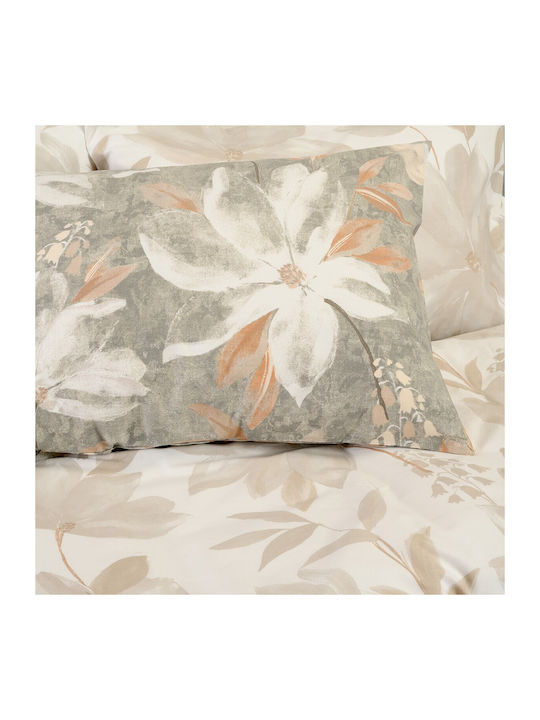 Melinen Παπλωματοθήκη Μονή 165x245 Giulia Grey