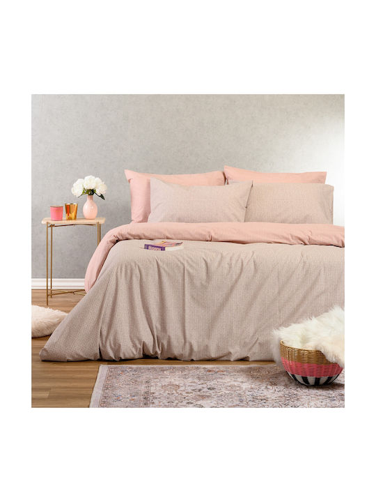 Melinen Davide Kissenbezug-Set Rose 50x70cm.