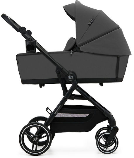 Kinderkraft Yoxi Adjustable 2 in 1 Baby Stroller Suitable for Newborn Moonlight Grey 11kg