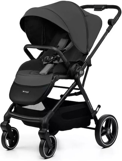 Kinderkraft Yoxi Adjustable 2 in 1 Baby Stroller Suitable for Newborn Moonlight Grey 11kg