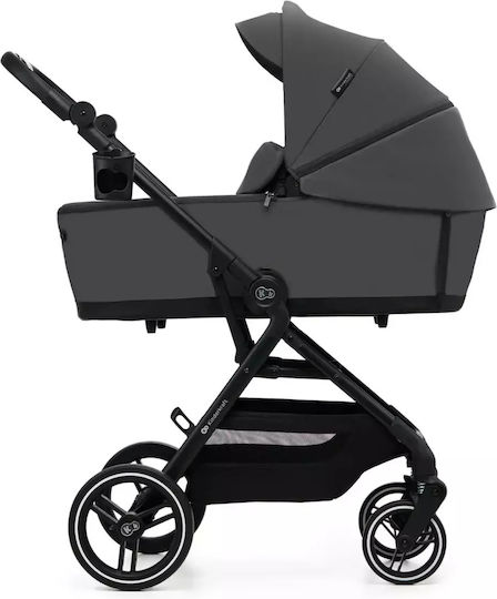 Kinderkraft Yoxi Adjustable 2 in 1 Baby Stroller Suitable for Newborn Moonlight Grey 11kg