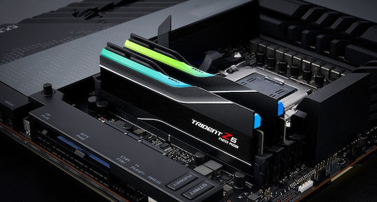 G.Skill Trident Z5 Neo RGB DDR5 96GB RAM с 2x48GB модула и Скорост 6000 за Настолен Компютър