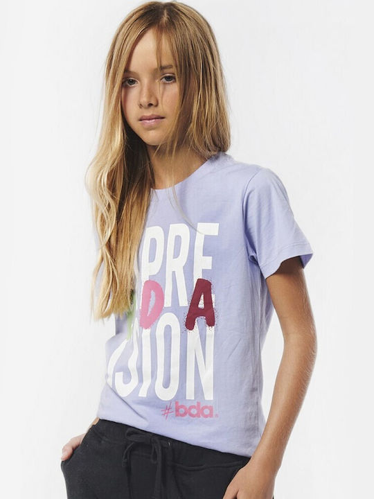 Παιδικό T-shirt Λιλά