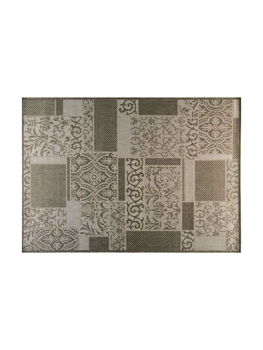 Tzikas Carpets 32008-081 Teppich Außenbereich Rechteckig Synthetisch,Polyester/Cotton/Leather Maestro