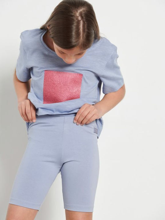Kids Legging Sports Short Lilac