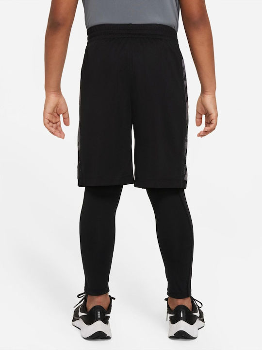 Детски Клин Дълъг Dri-Fit Черен Pro