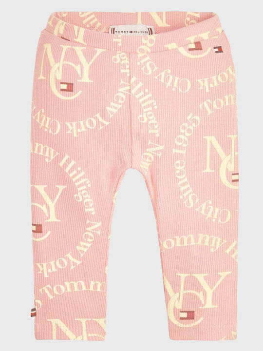Kinder Leggings Lang Rosa