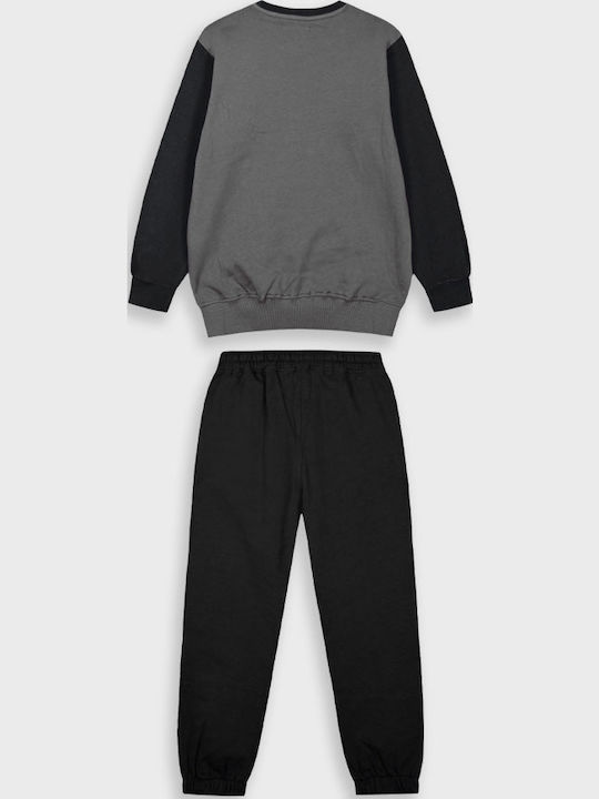 Kids Sweatpants Set Black 2pcs