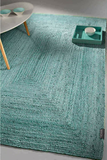 Guy Laroche Native Rug Rectangular Summer from Jute Aqua
