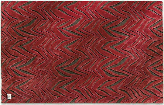 Guy Laroche Balboa Rectangular Rug Red