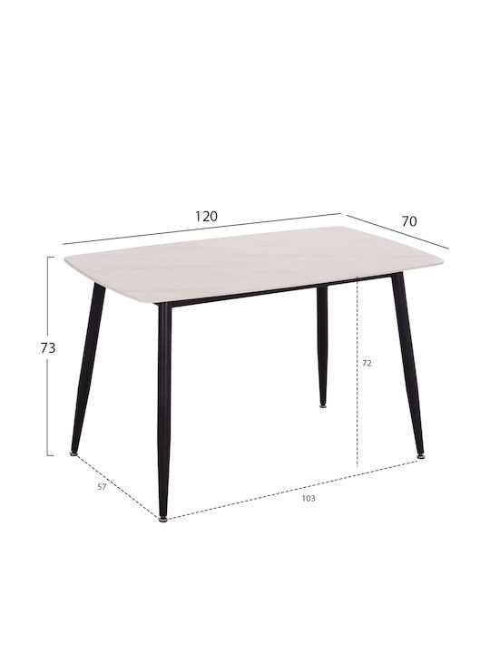 Esszimmer Raven 5Stück 70x120cm