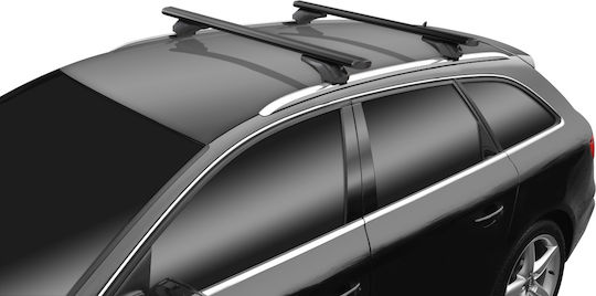 Menabo 135cm. für Renault Kadjar 2015+ (mit Dachträgerfüßen) Schwarze