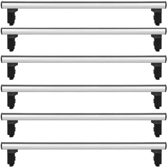 Menabo Bare de Acoperiș Aluminiu 140cm. pentru Mercedes-Benz Sprinter 2006-2018 (Set cu picioare)